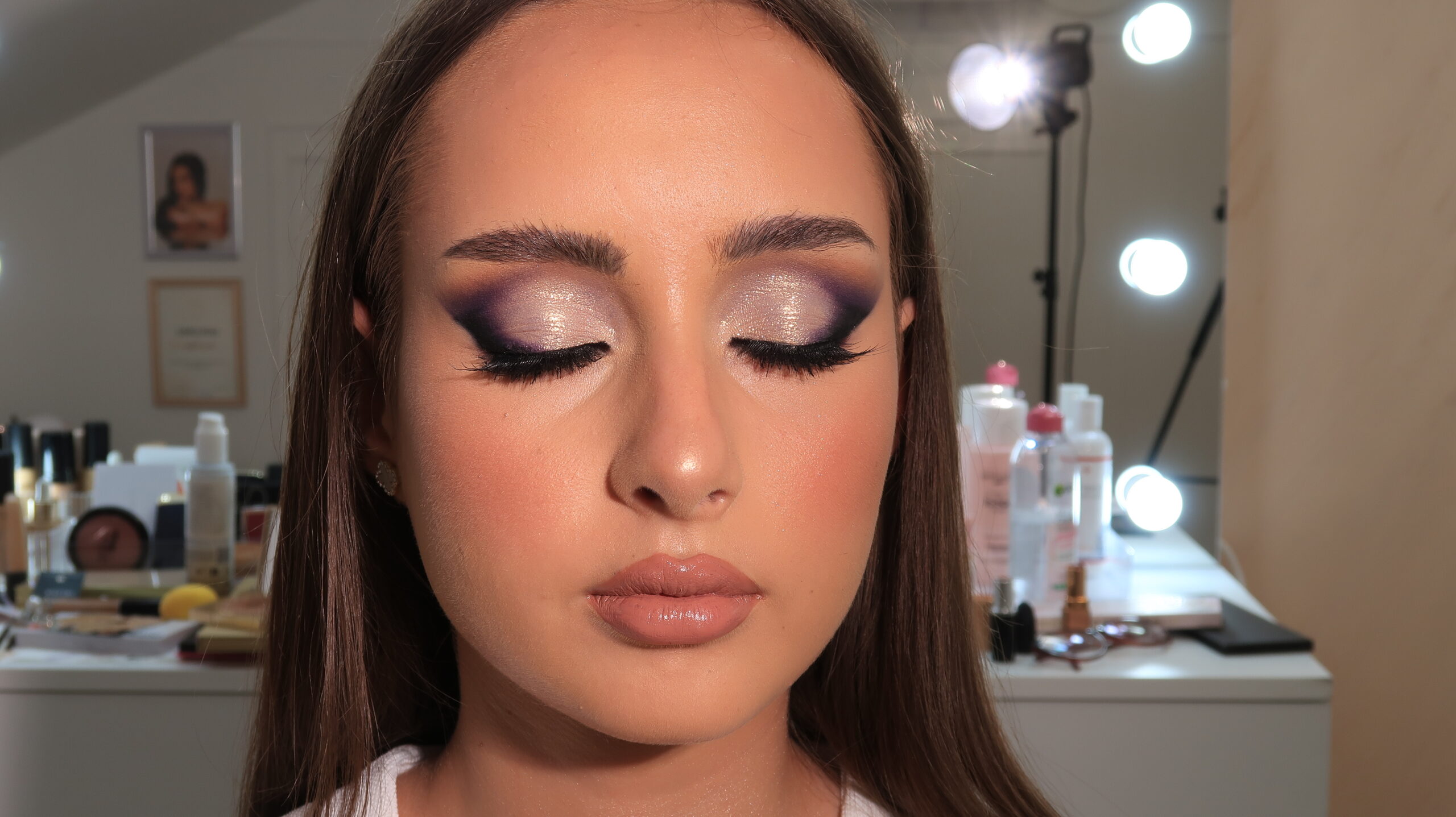 Blended Eyeliner Eye look